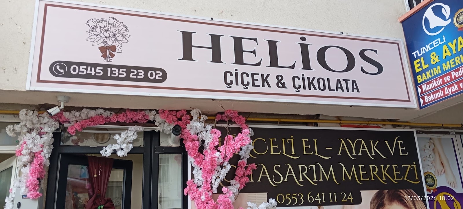 HELİOS ÇİÇEKCİLİK VE ÇİKOLATA TUNCELİ